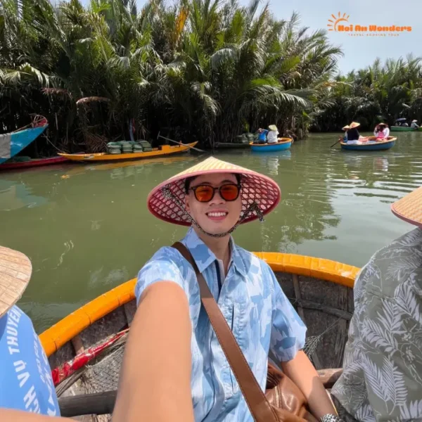 Hoi An basket boat