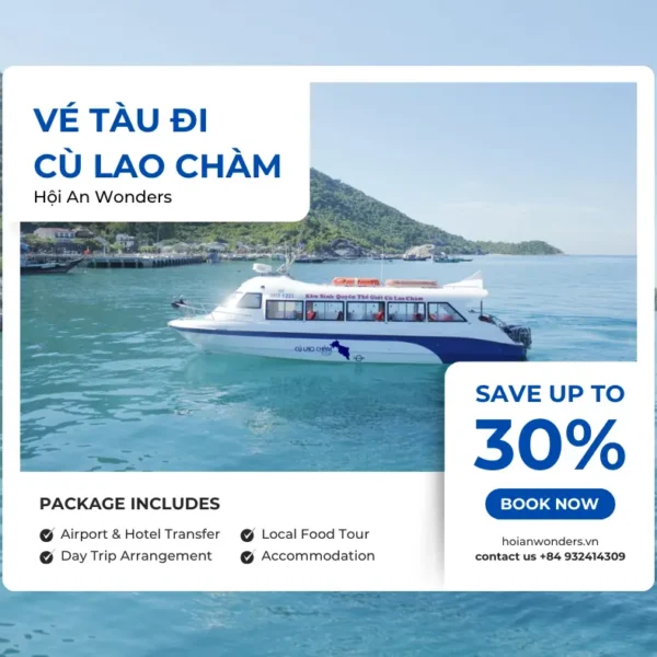 Homepage 17 vé tàu đi CÙ LAO CHÀM (1)