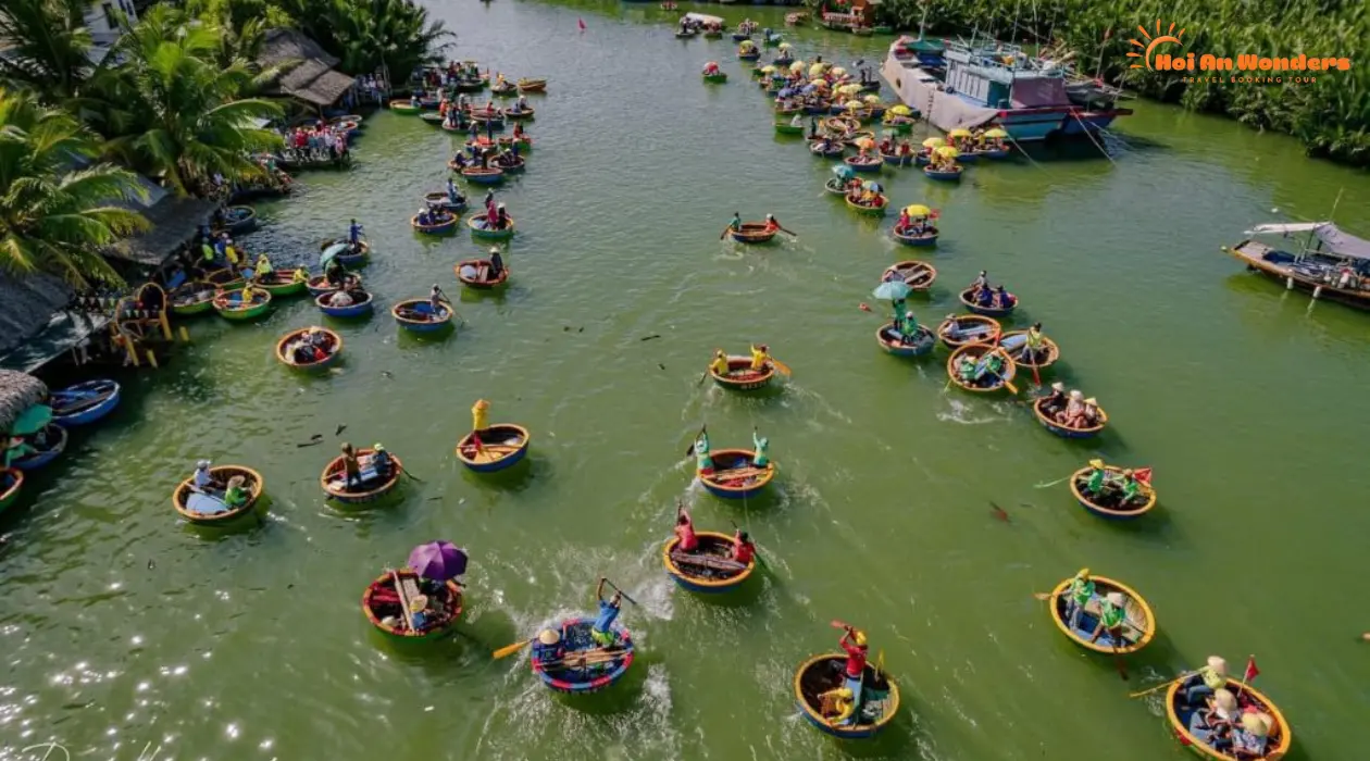 Vé vào cổng rừng dừa