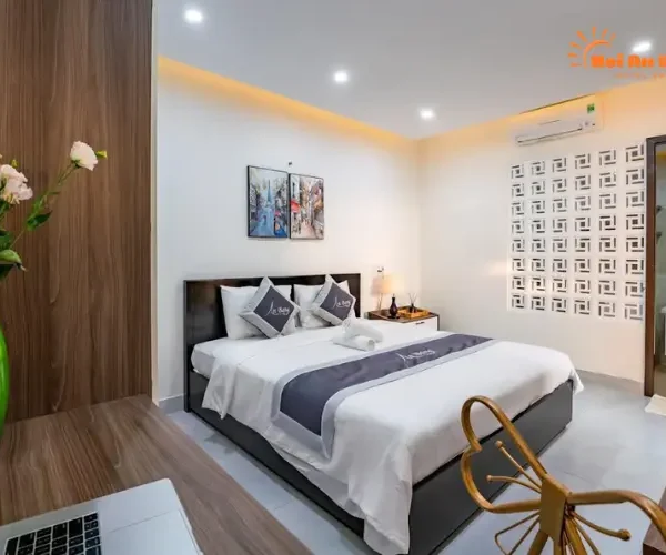 Phòng Ngủ Hiện Đại Kèm Bồn Tắm Nằm Cực Chill tại An Bàng Villa